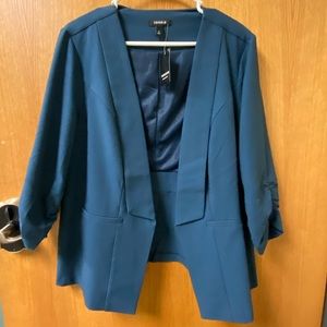 Torrid blue blazer. NWT